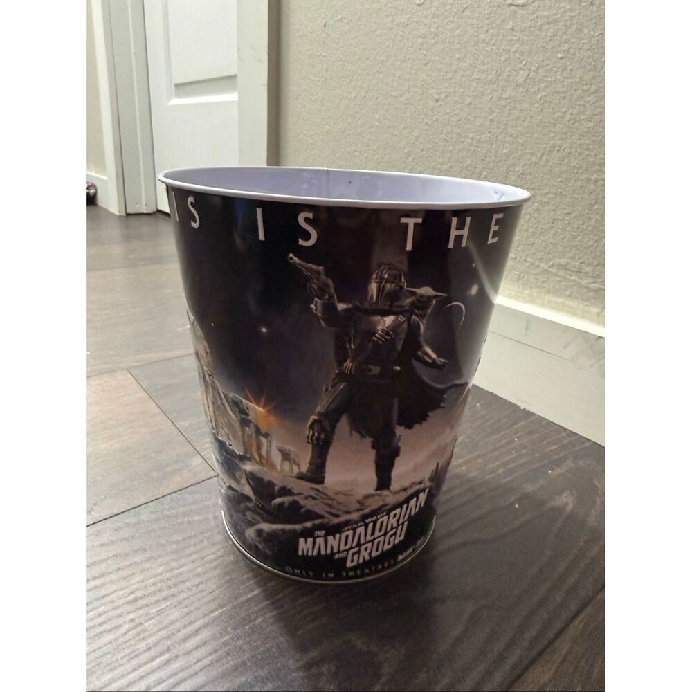 The Mandalorian and Grogu AMC Theaters Popcorn Tin New